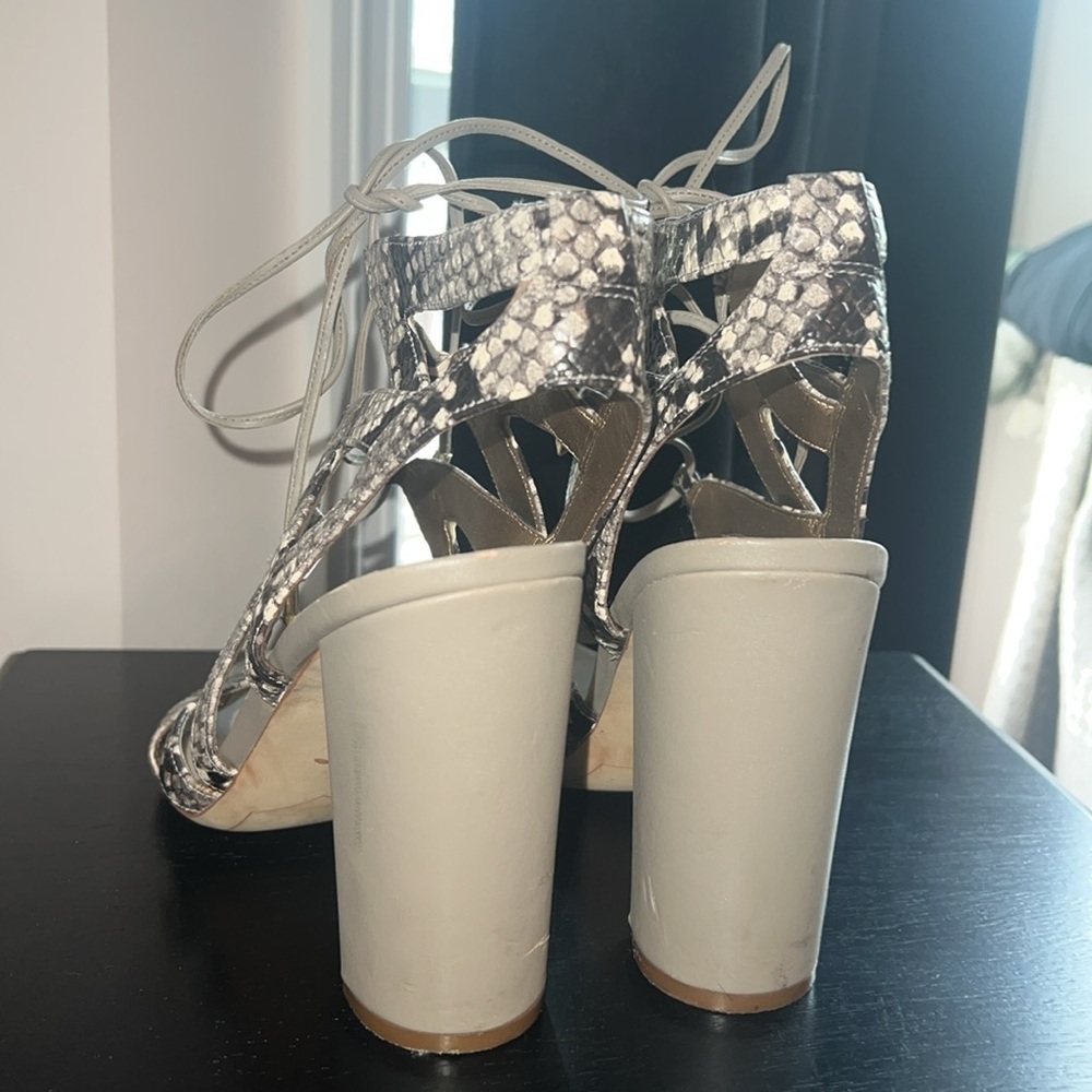 Sam Edelman Snake-Print Block Heel - image 4